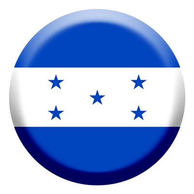 ホンジュラス共和国の国旗-コイン