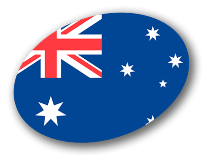 オーストラリア連邦の国旗-楕円