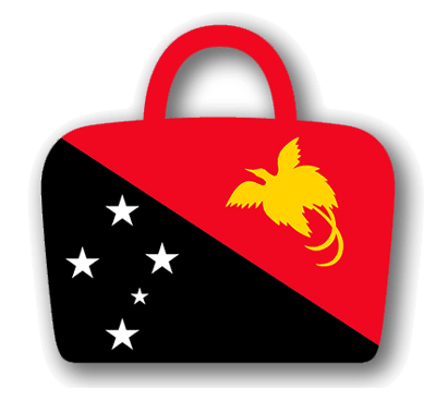 パプアニューギニア独立国の国旗-バッグ