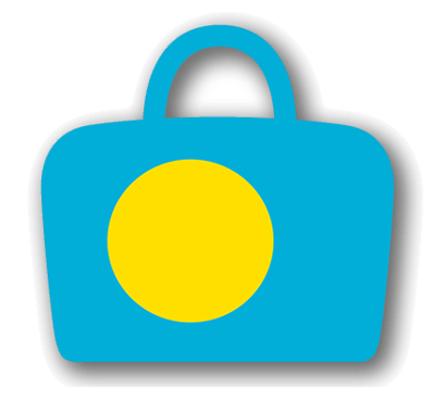 パラオ共和国の国旗-バッグ