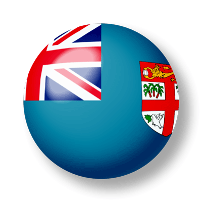 フィジー共和国の国旗-ビー玉