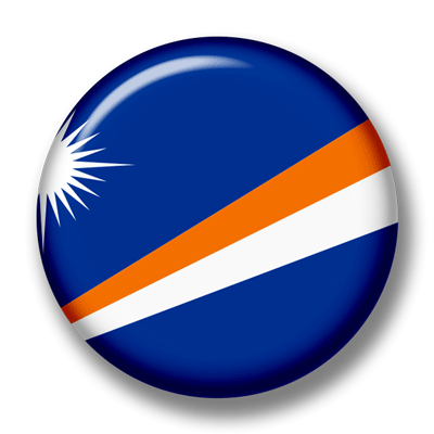 マーシャル諸島共和国の国旗-缶バッジ