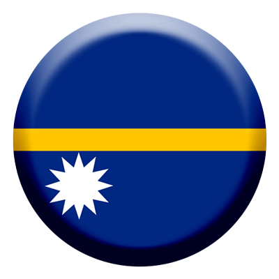 ナウル共和国の国旗-コイン