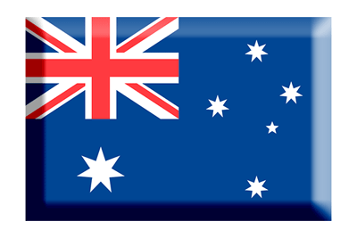 オーストラリアの国旗-板チョコ