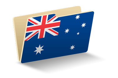 オーストラリアの国旗-フォルダ