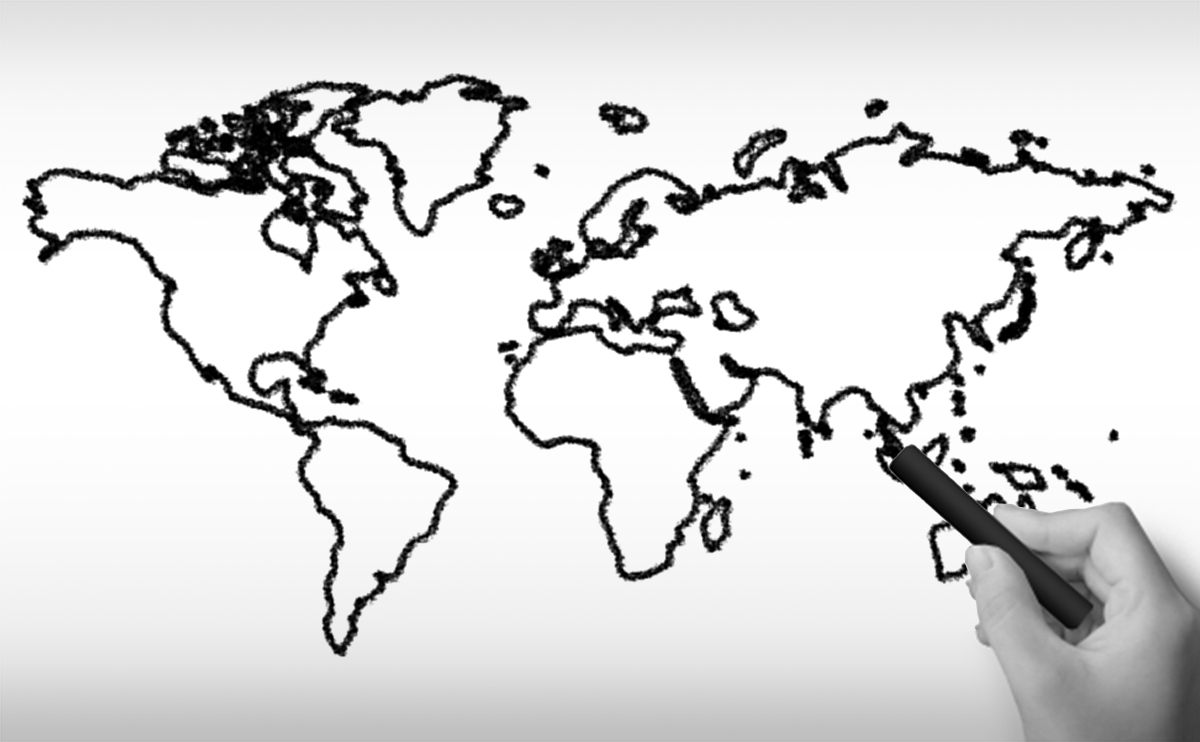 世界地図の無料イラスト集 100点以上 ダウンロード 地図 路線図職工所