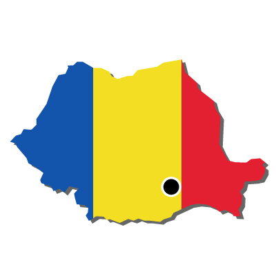 ルーマニア無料フリーイラスト｜首都・国旗付