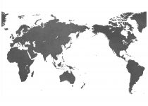 世界地図 全体図 イラストを無料ダウンロード