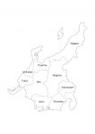 中部地方10県の地図イラストを無料ダウンロード