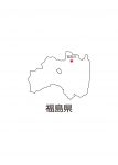 福島県の地図イラスト フリー素材 を無料ダウンロード