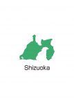静岡県の地図イラスト フリー素材 を無料ダウンロード