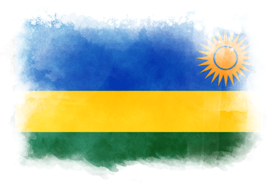 ルワンダ共和国の21種類のイラスト無料ダウンロード