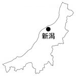 新潟県の地図イラスト フリー素材 を無料ダウンロード