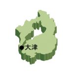 滋賀県の地図イラスト フリー素材 を無料ダウンロード