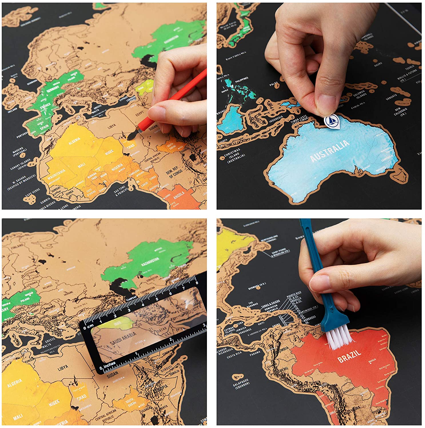 スクラッチ世界地図のおすすめランキング13選 楽しい知育教材
