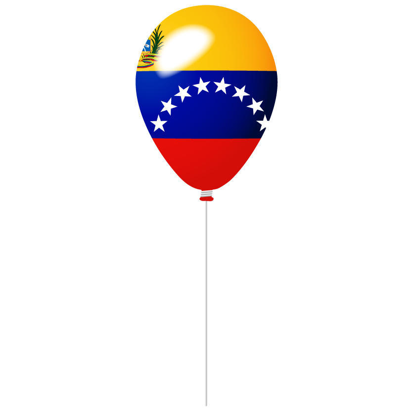 ベネズエラ・ボリバル共和国の国旗-風せん